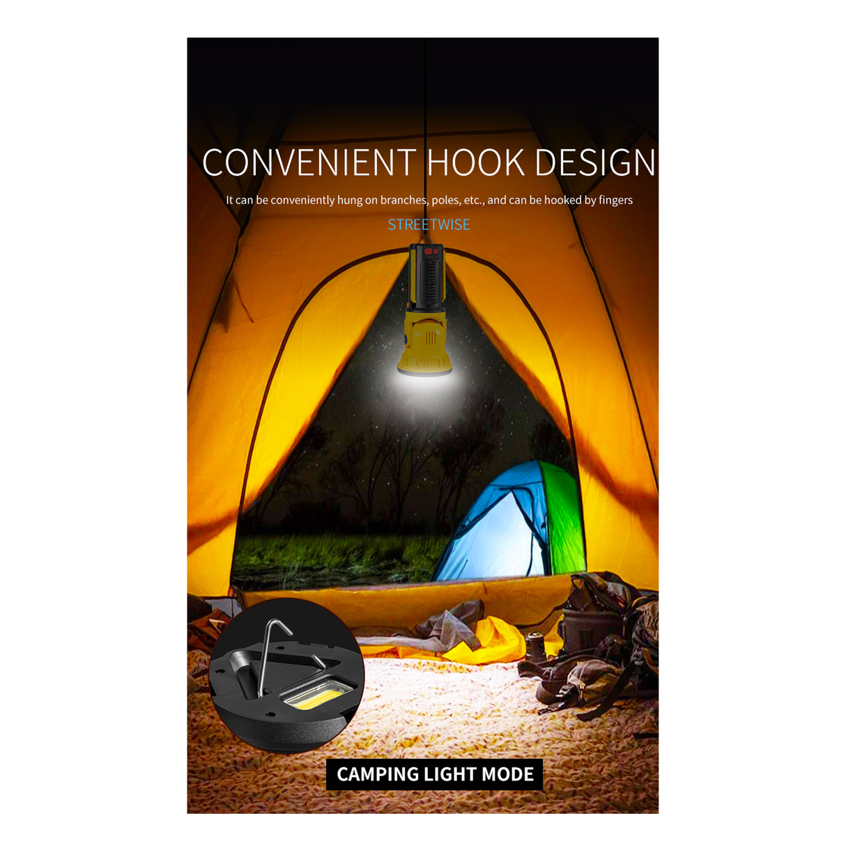 Multifunctional Rechargeable Searchlight Small