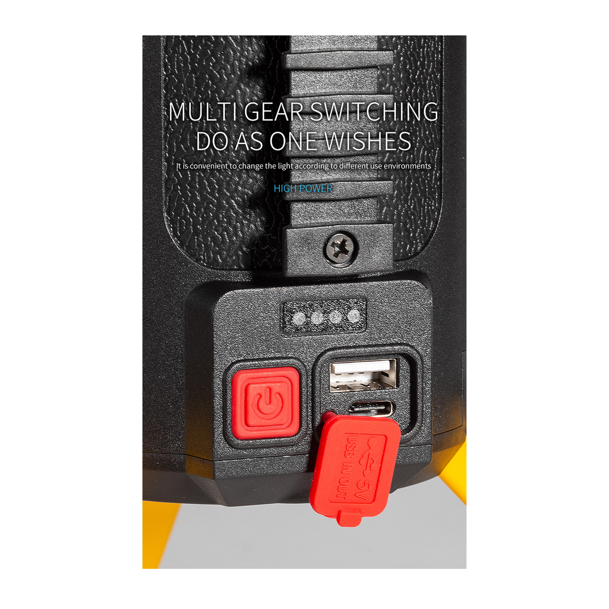 Multifunctional Rechargeable Searchlight Small