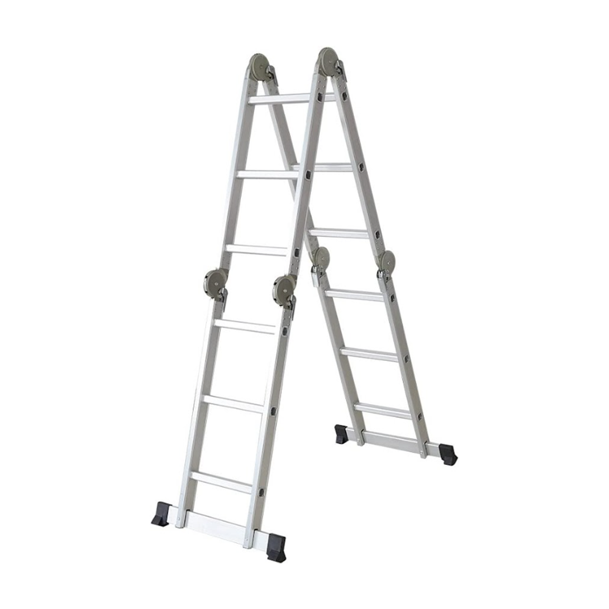 Multipurpose Foldable Aluminium Ladder for Home & Outdoor Use - 6m Height, 150 kg Capacity