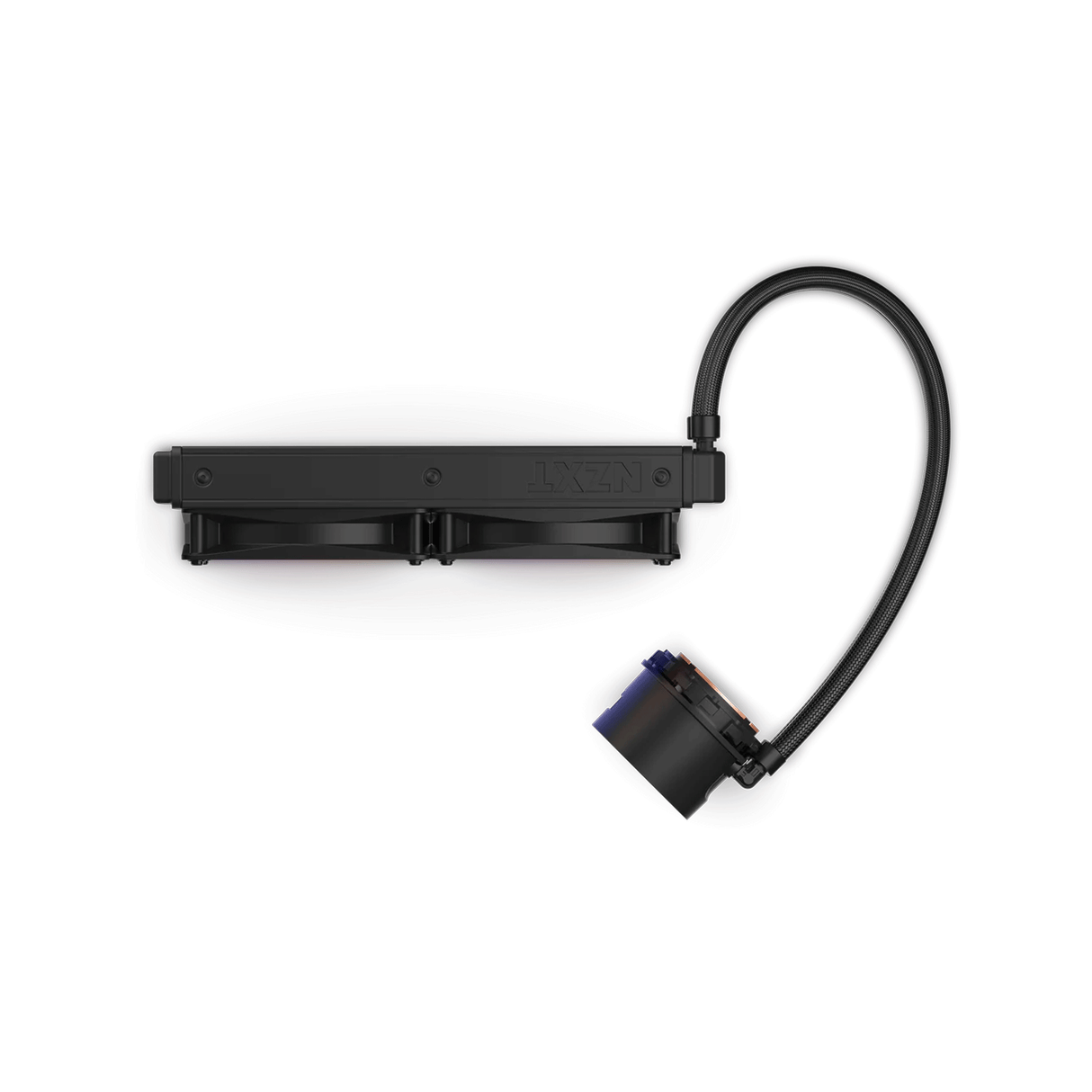 نزكست كراكن 240 آر جي بي مبرد سائل AIO بحجم 240مم مع شاشة LCD – أسود