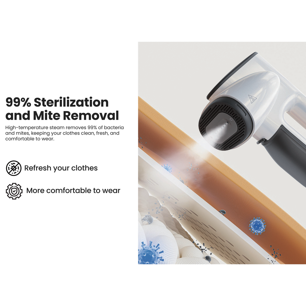 Neakasa Magic 1 Vacuum Steamer With AirIron Technology