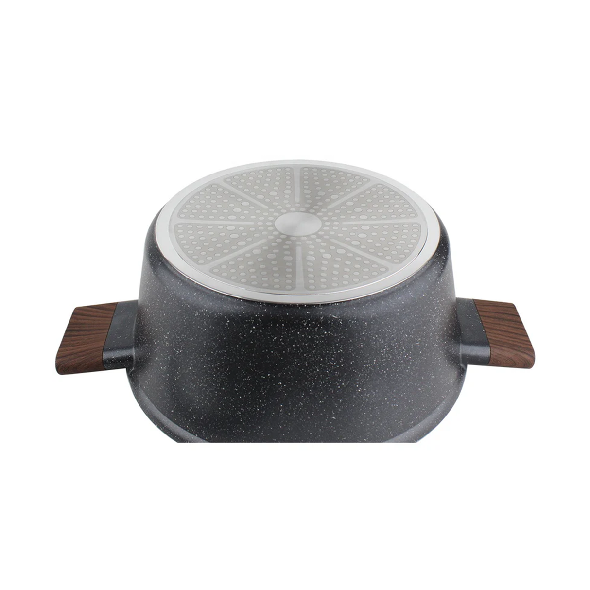 أو إس إف إي طقم أواني طهي رخامية 12 قطعة – أسود