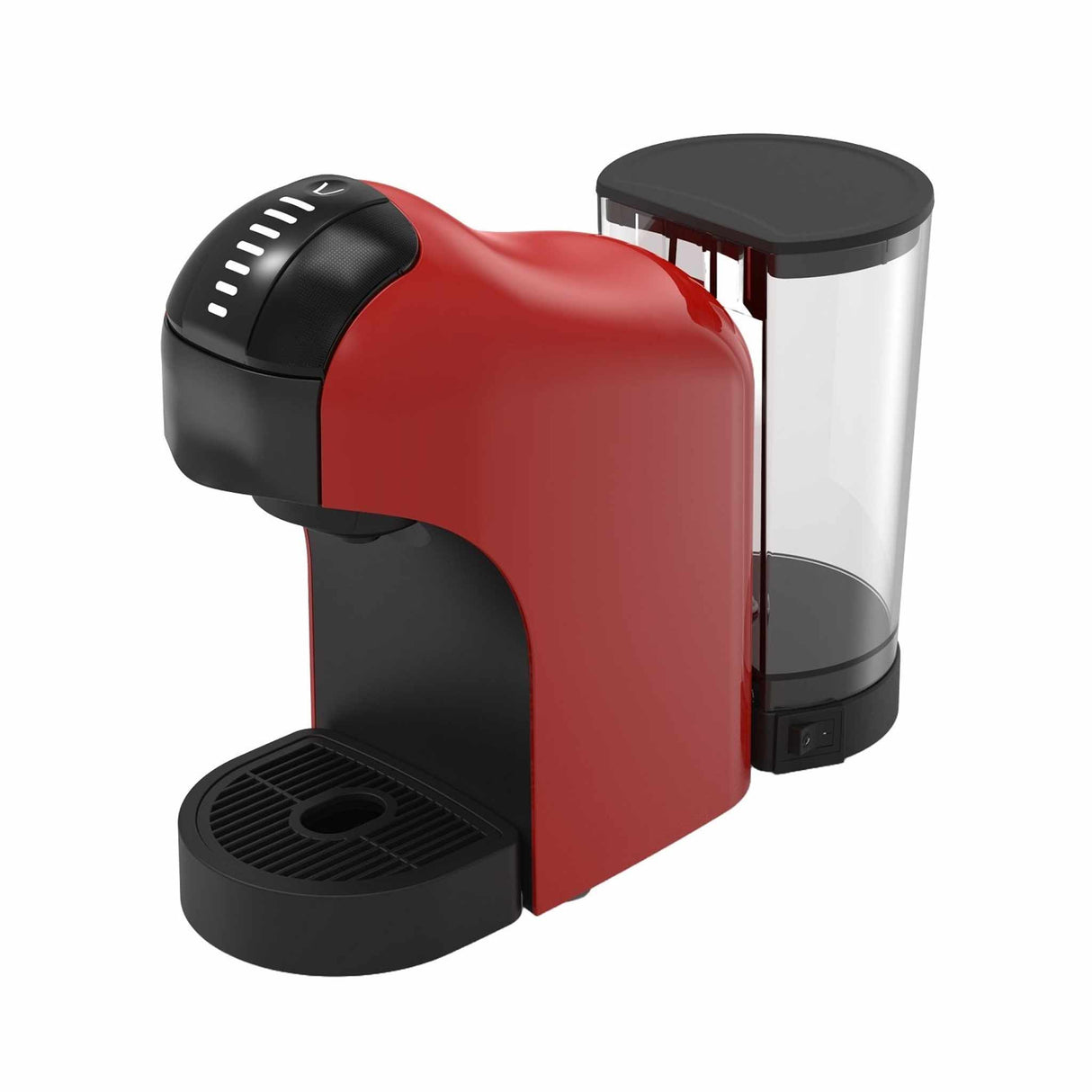 أوركا ماكينة تحضير قهوة كبسولات 3 في 1 - 1400 واط - 850 مل - أحمر