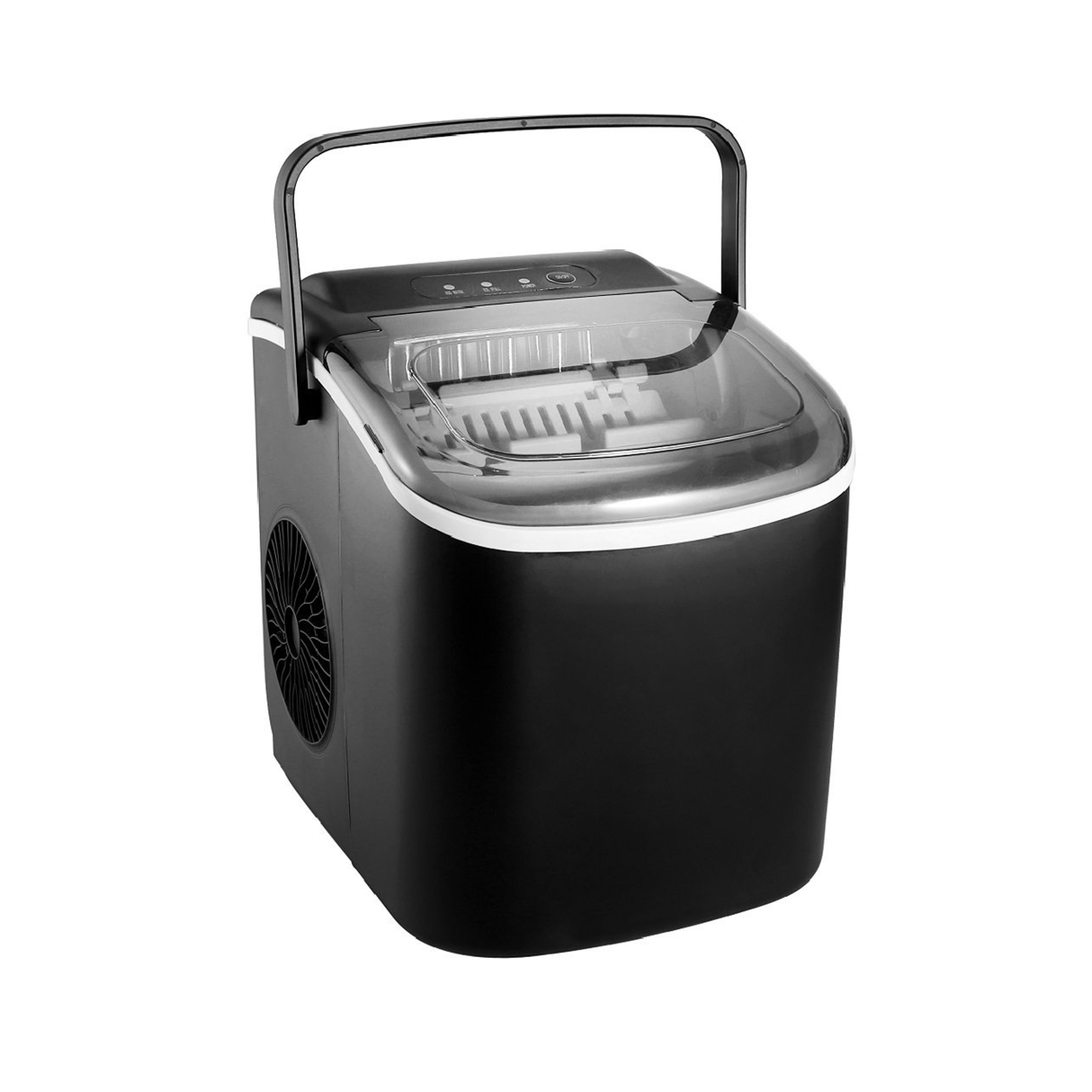 Orca Ice Maker 12Kg - Black - Zayoom