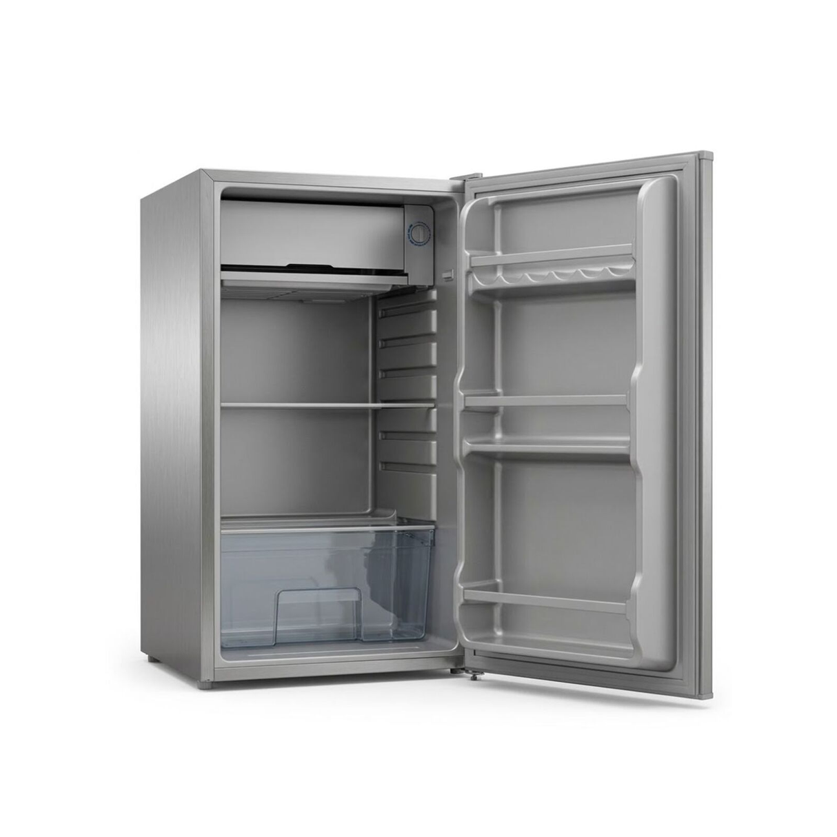 Orca Single Door Refrigerator 91 Liters - Silver - OR-BC90SLV