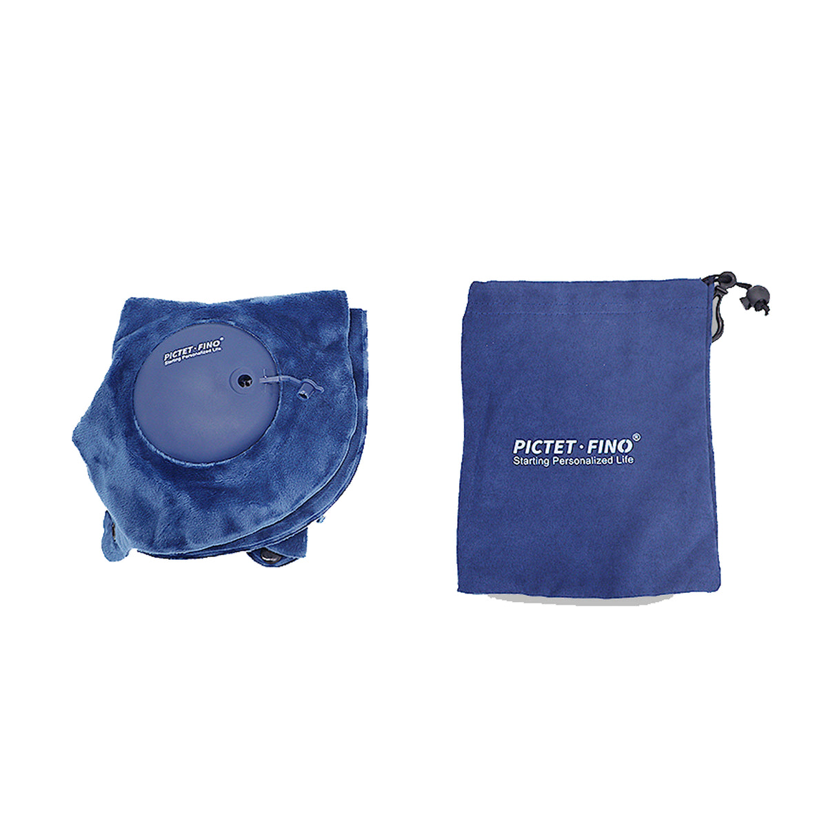 PICTET. FINO TRAVEL NECK PILLOW TWS-T2 RH80 - Assorted Colors - Zayoom