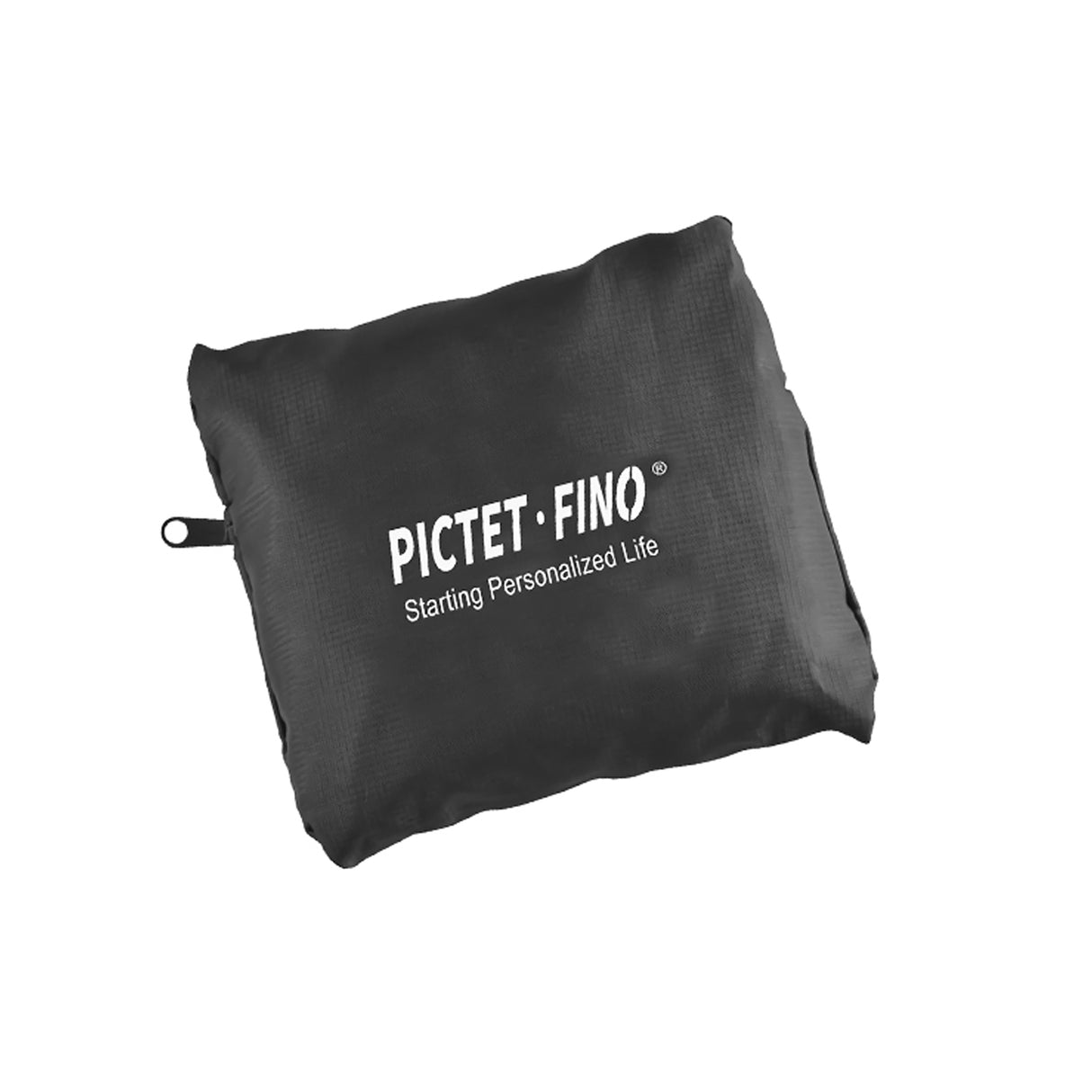 PICTET.FINO RH43 Folding Nylon Waterproof Handbag Travel Bag - Black - Zayoom