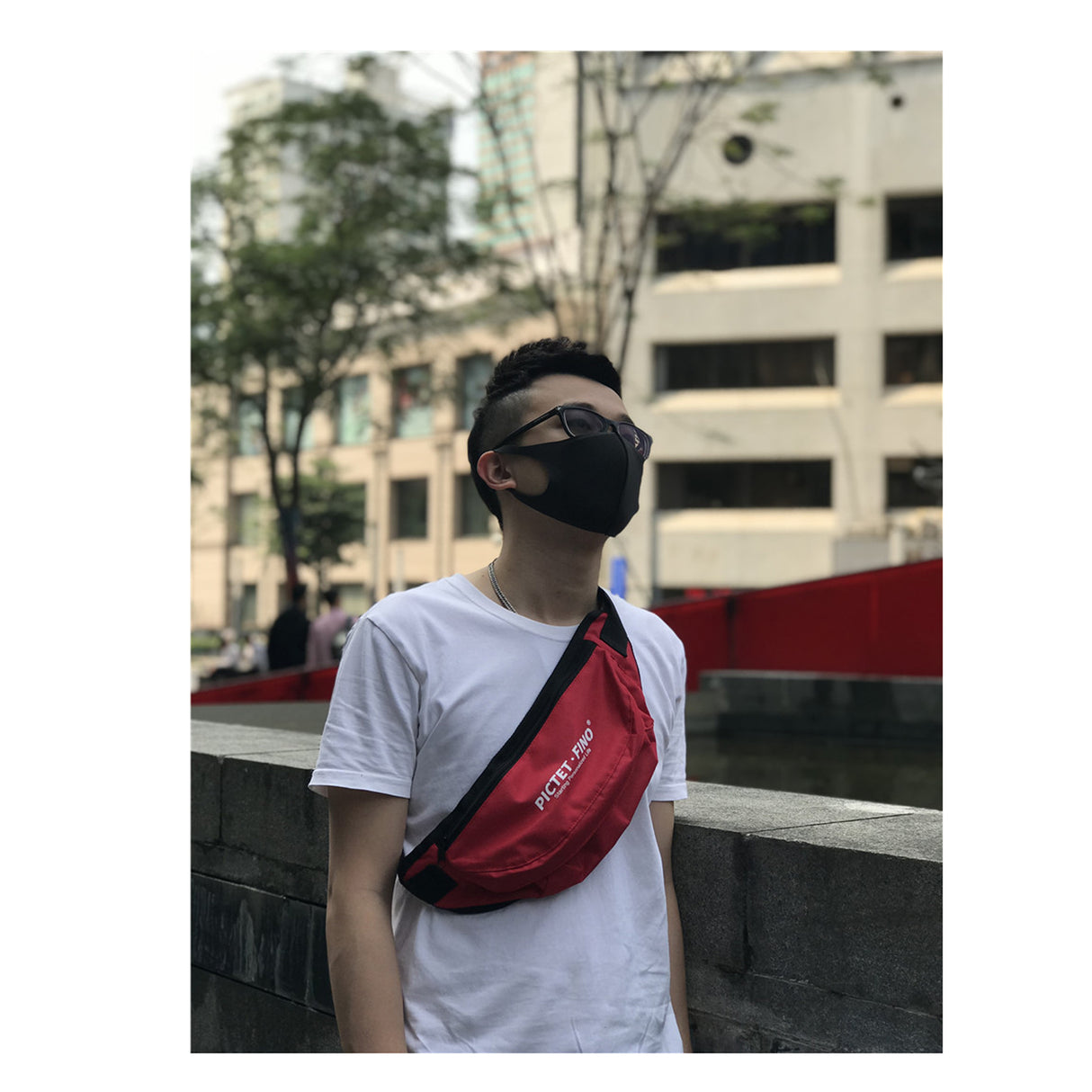 PICTET.FINO RH79 - M Size - Outdoor Sports Casual Chest Bag Single Shoulder Bag - Zayoom