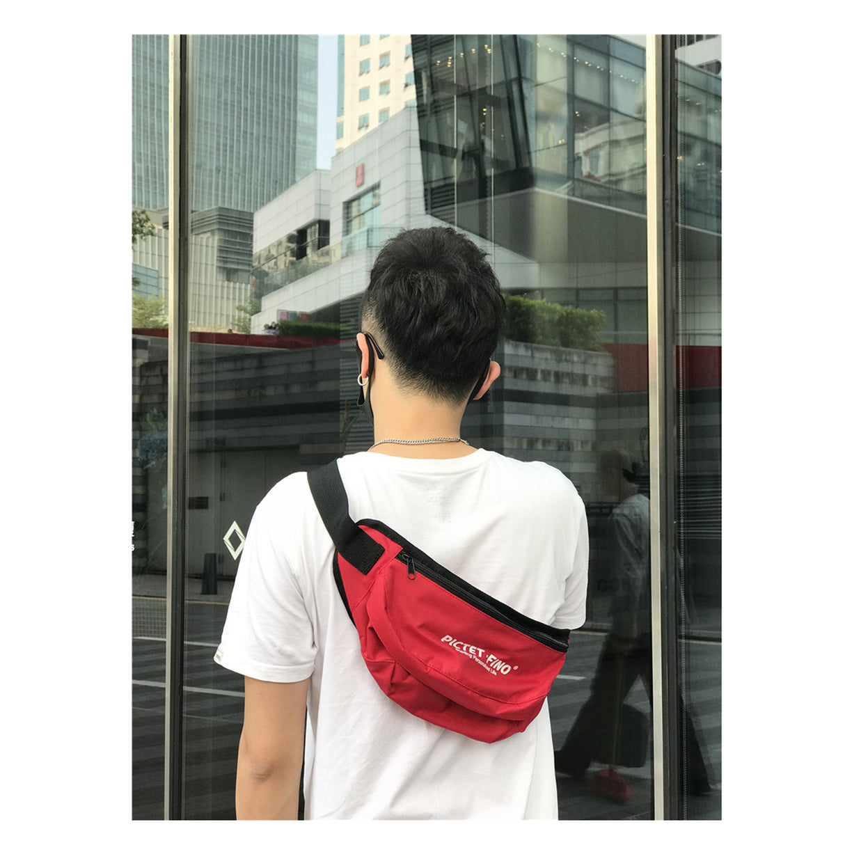 PICTET.FINO RH79 - M Size - Outdoor Sports Casual Chest Bag Single Shoulder Bag - Zayoom