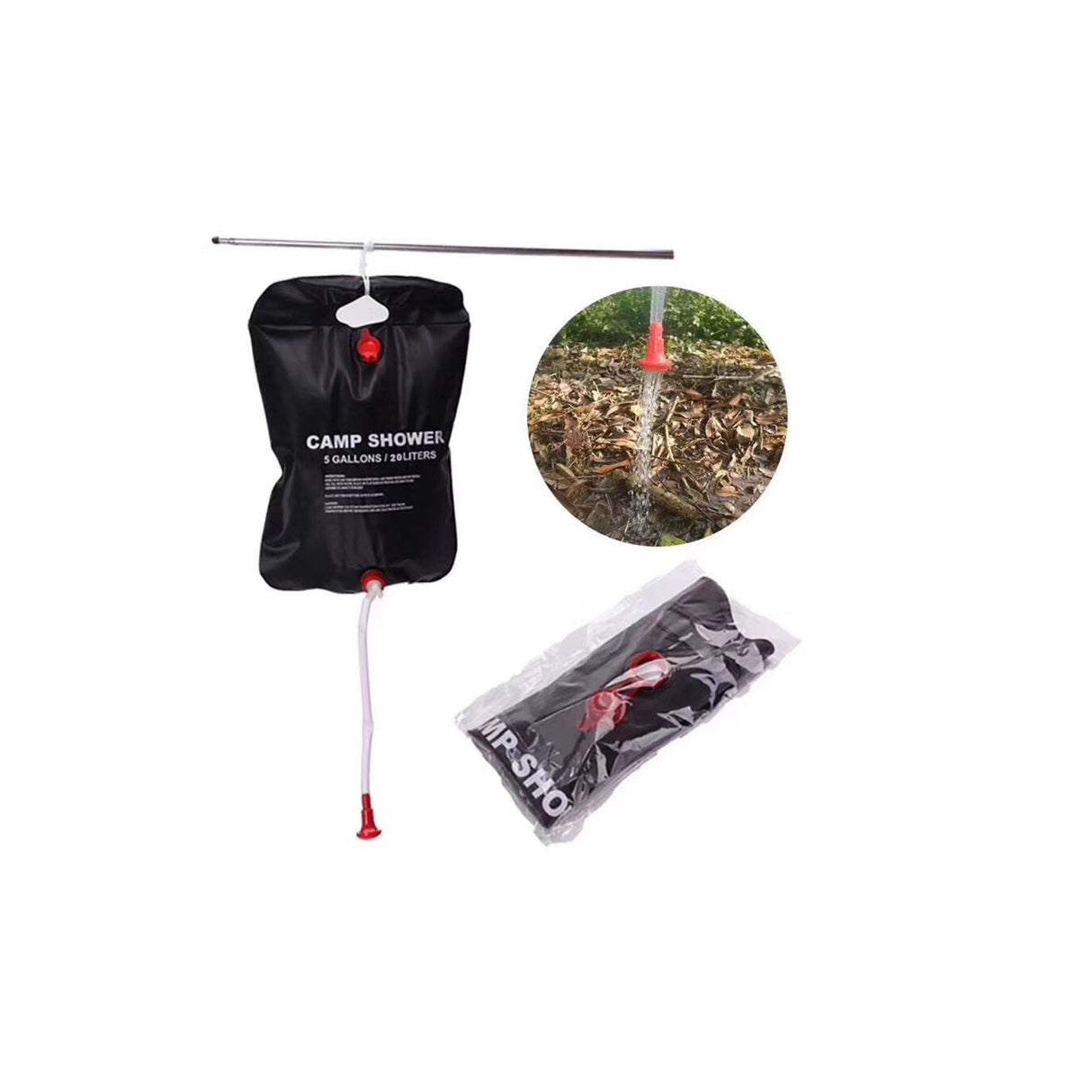 PICTET.Fino RH53 Portable Camping Shower - 20L - Zayoom