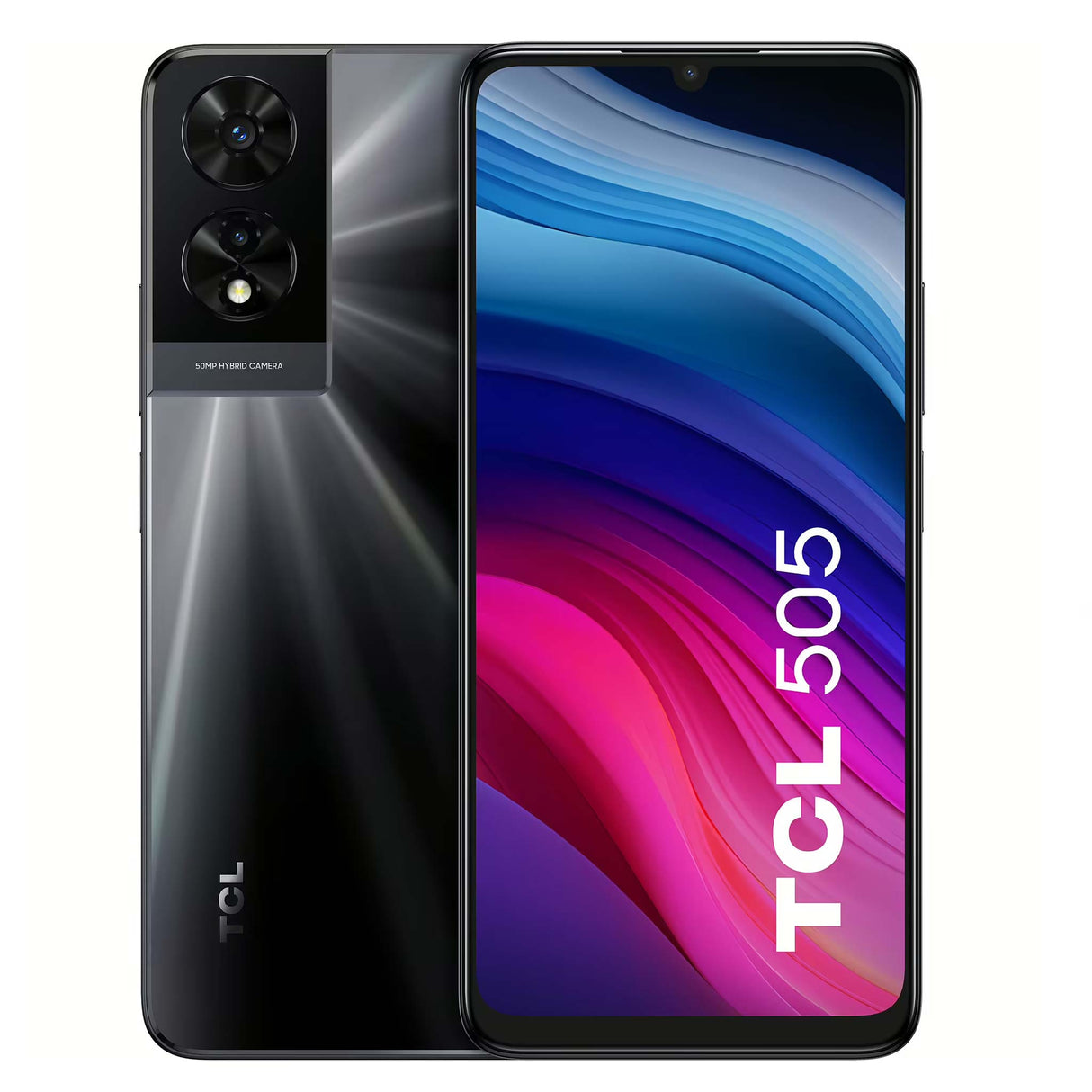 TCL 505 - 4GB RAM - 128GB ROM - Mobile Phone - Dark Gray