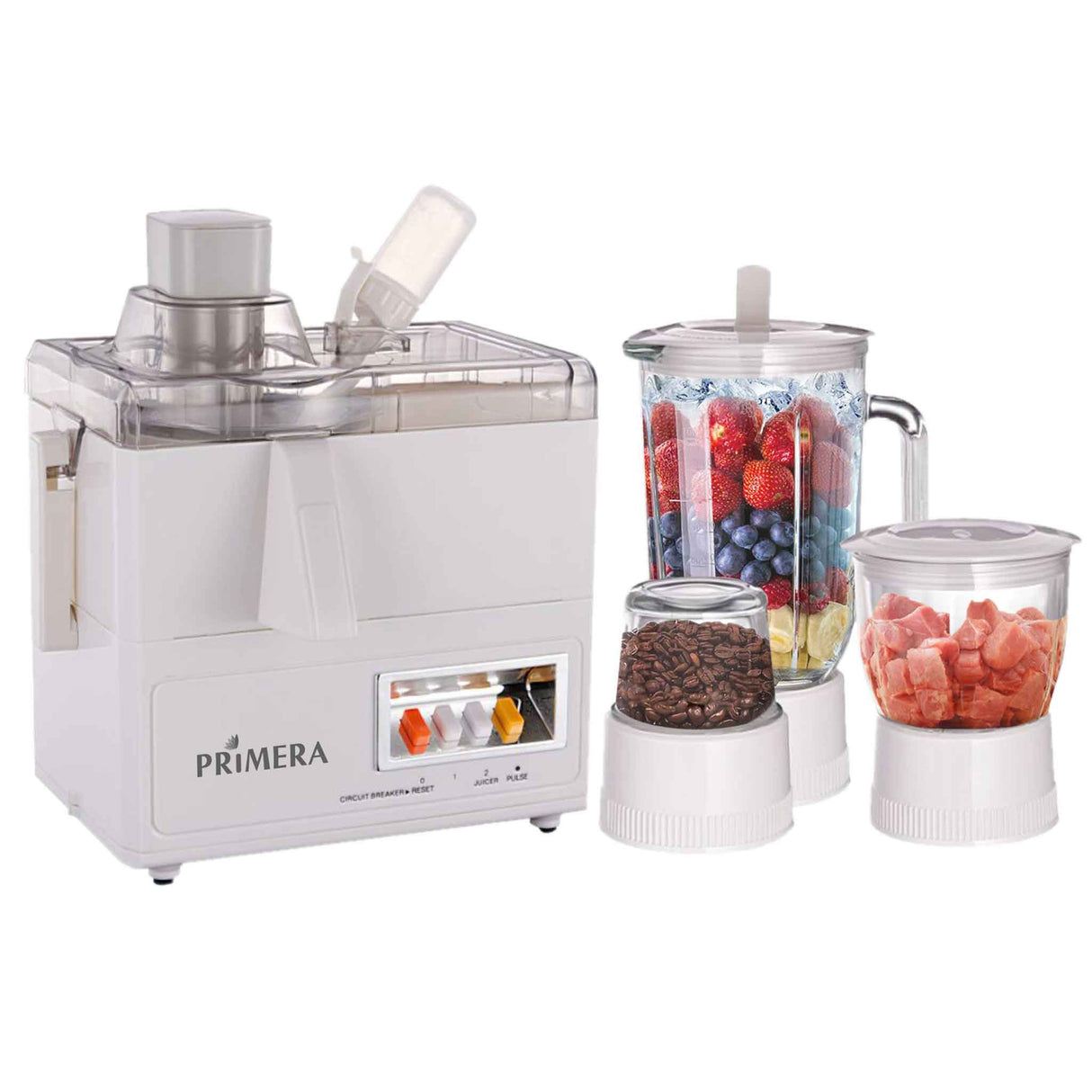 PRiMERA BRIO 4 In 1 Juicer - 400W - Zayoom