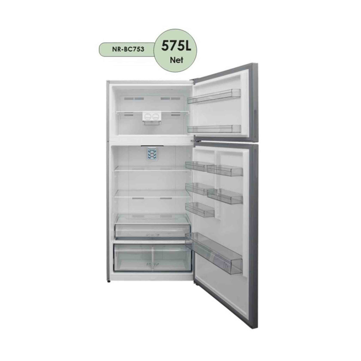 Panasonic Top Mount 575L 20.3CFT Refrigerator - Silver - Zayoom
