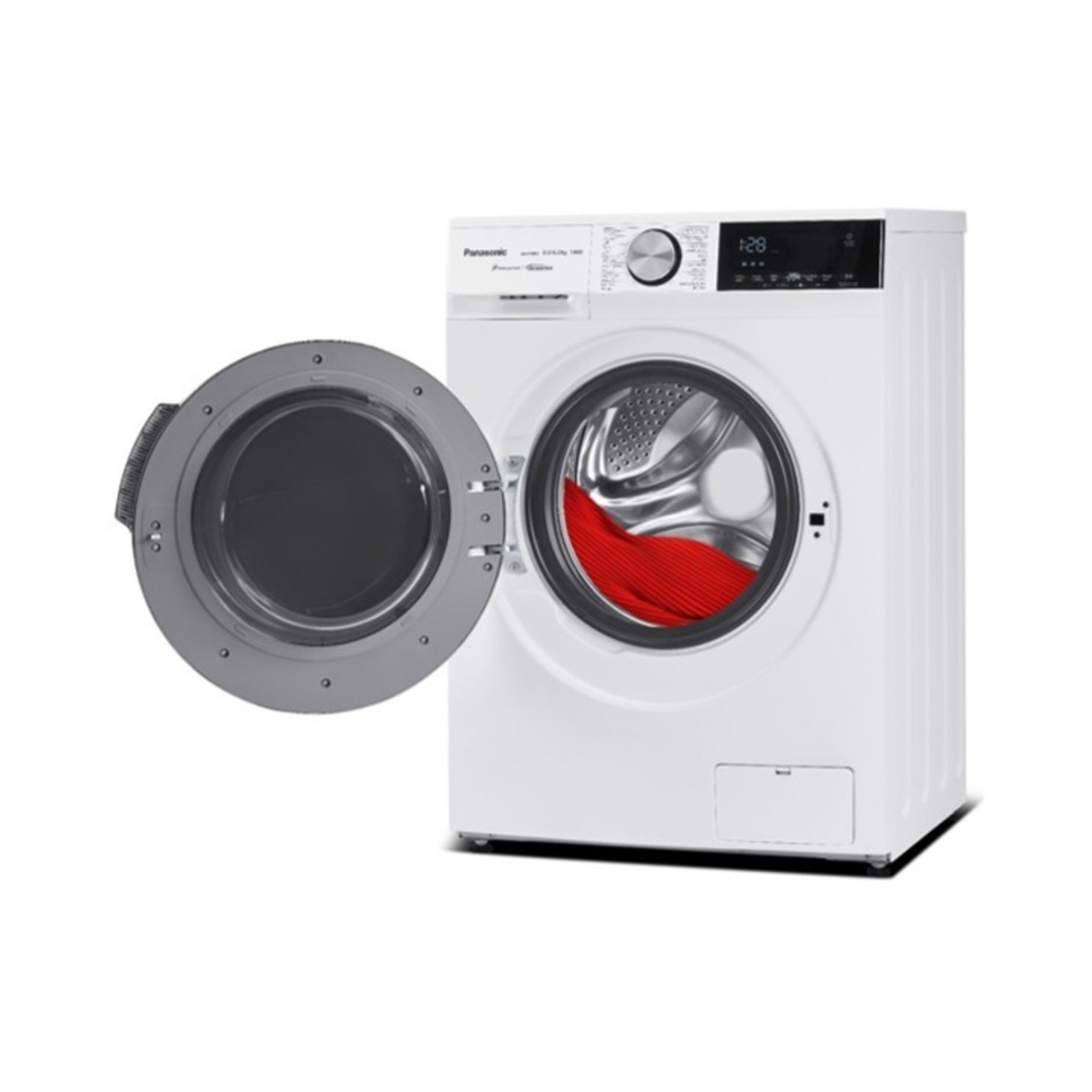 Panasonic Front Load 8Kg Washing Machine & Dryer - White - Zayoom