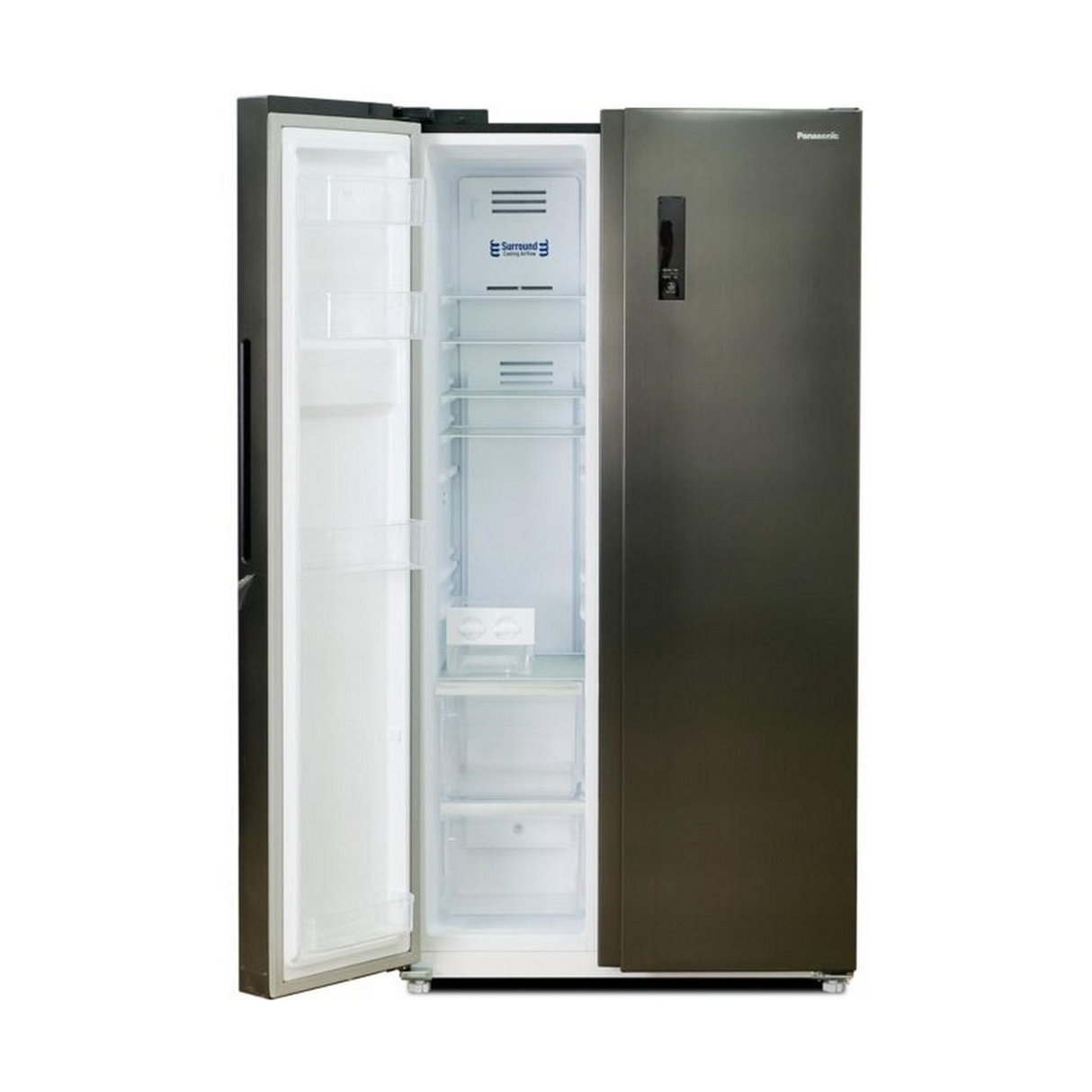 Panasonic Side By Side 734L 25.9CFT Refrigerator - Black - Zayoom