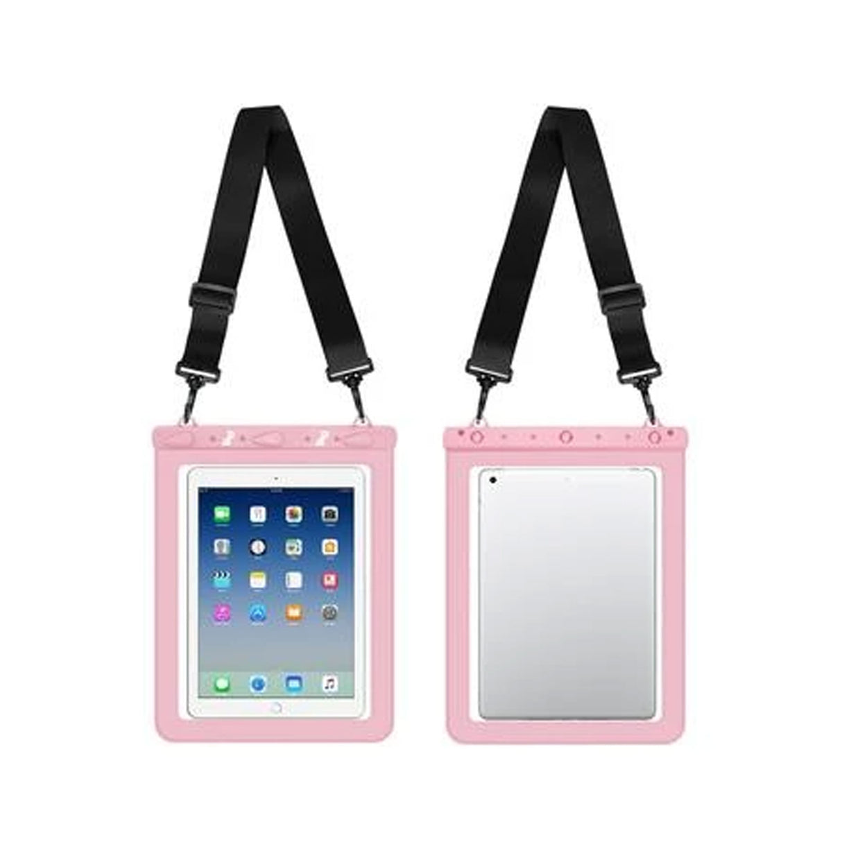 Pictet.fino RH02 IPX8 Universal Waterproof Case 13 Inch - Ipad, Tablet - Pink - Zayoom
