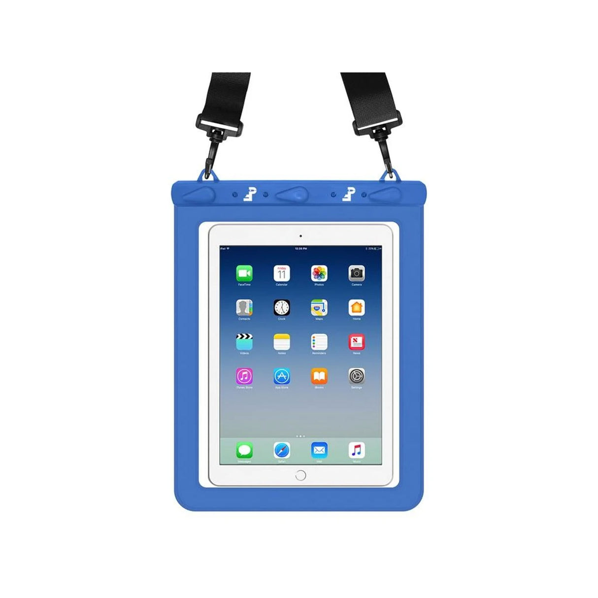 Pictet.fino RH02 IPX8 Universal Waterproof Case 13 Inch - Ipad, Tablet - Blue - Zayoom