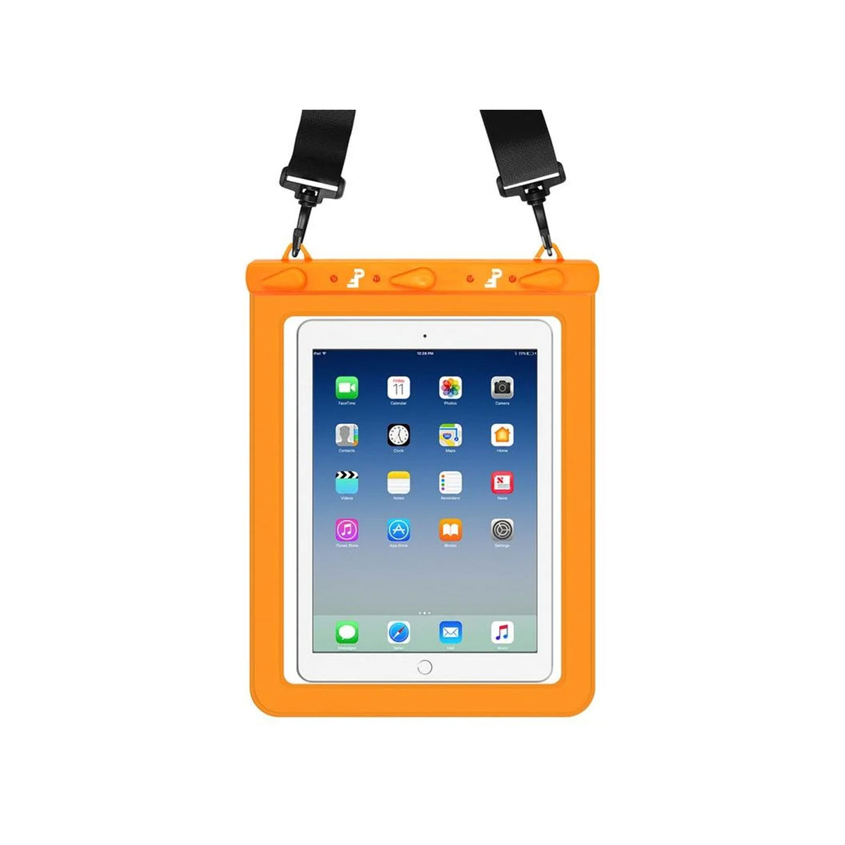 Pictet.fino RH02 IPX8 Universal Waterproof Case 13 Inch - Ipad, Tablet - Orange - Zayoom