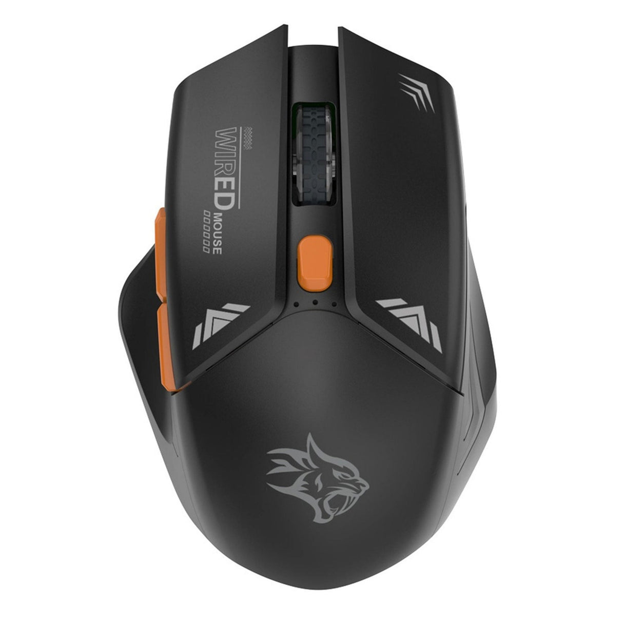 Porodo Gaming Wireless Mouse Gaming Design 1600 DPI - Black - Zayoom