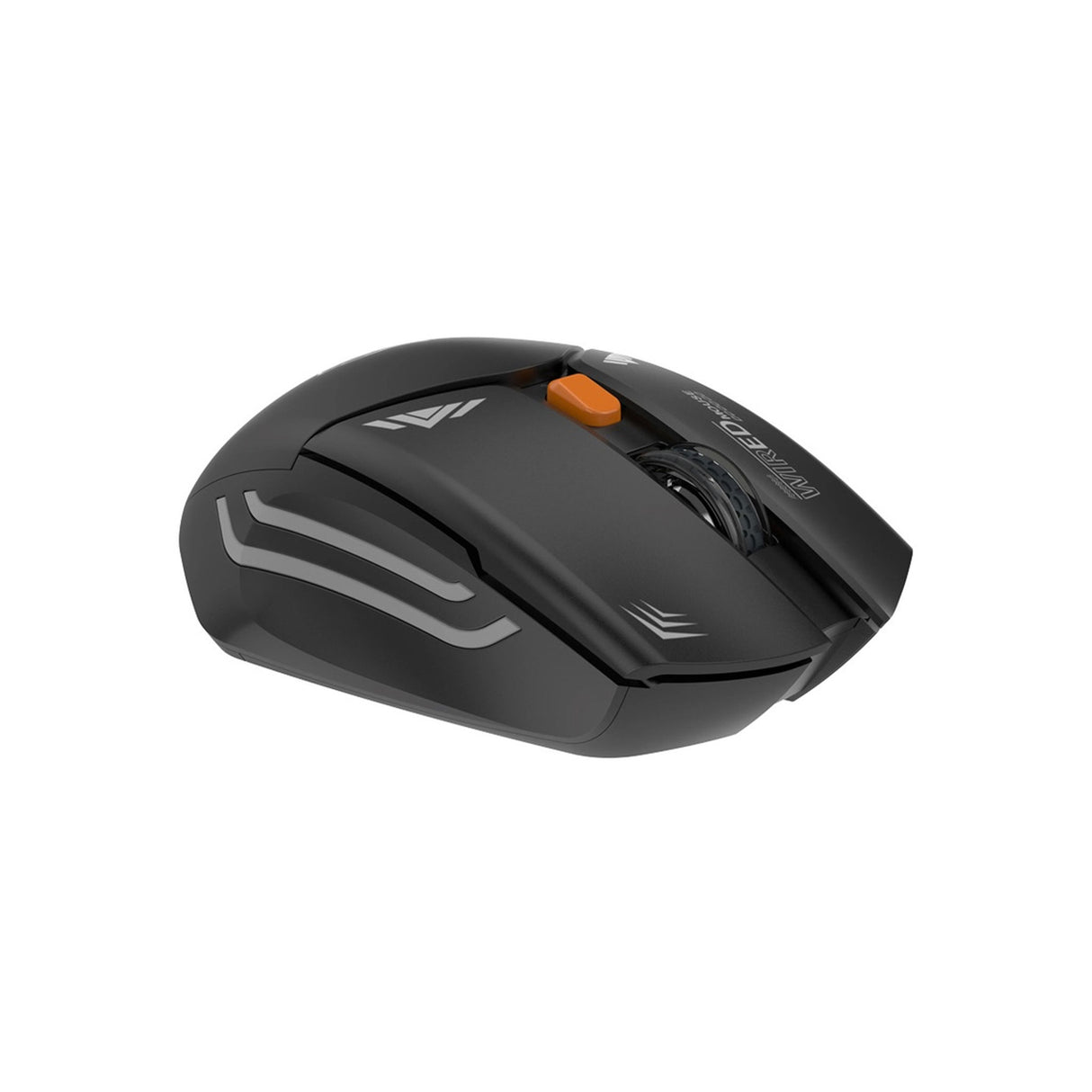 Porodo Gaming Wireless Mouse Gaming Design 1600 DPI - Black - Zayoom