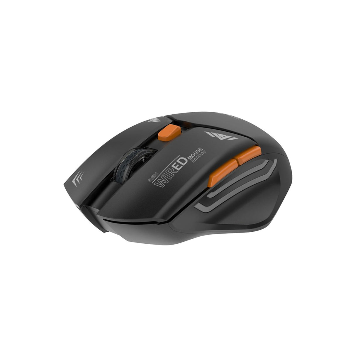 Porodo Gaming Wireless Mouse Gaming Design 1600 DPI - Black - Zayoom