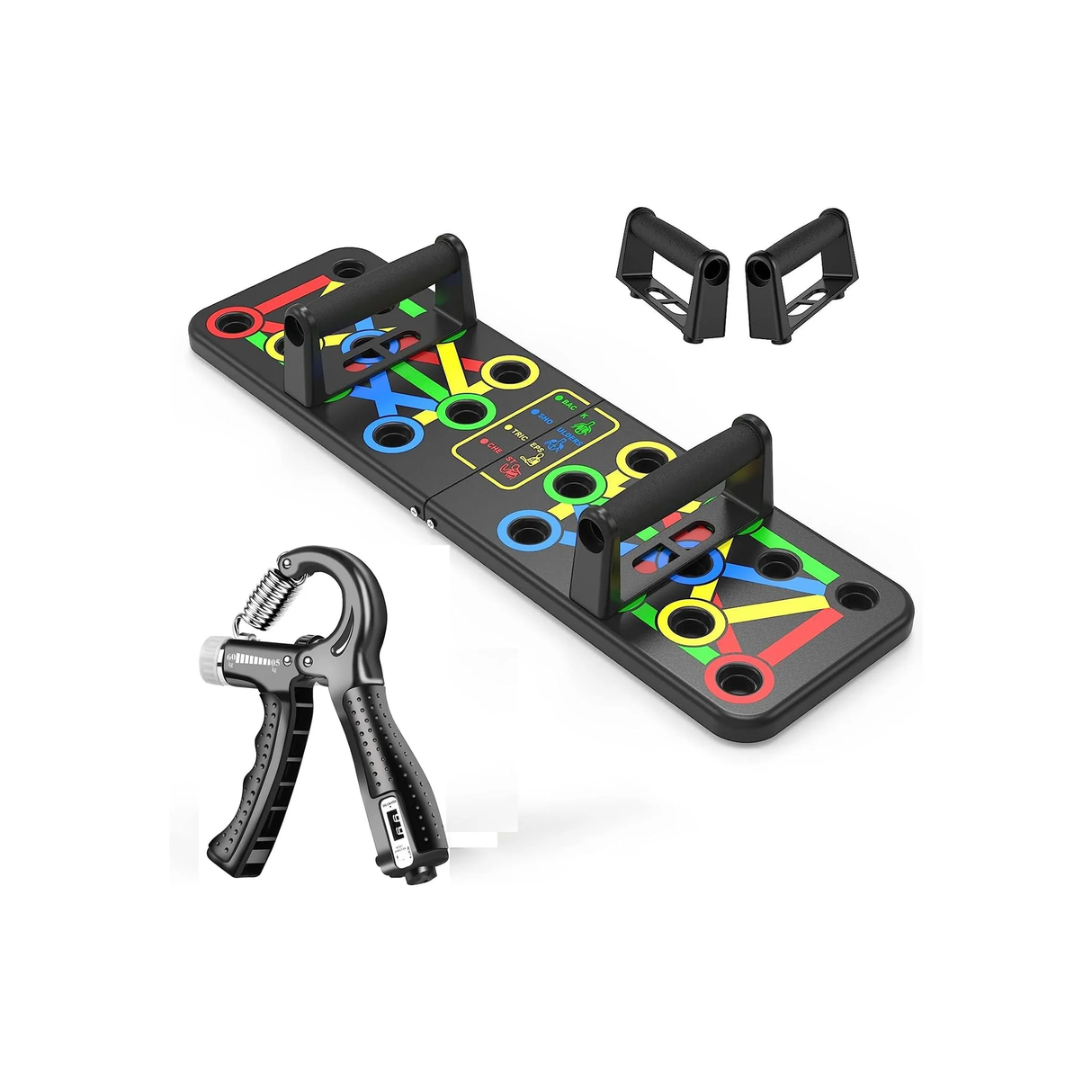 Portable 16-in-1 Push-Up Training Board for Indoor or Outdoor Gym