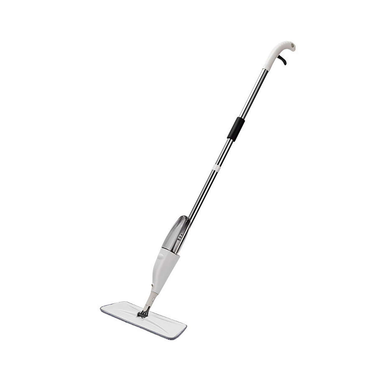 ممسحة أرضيات مسطحة برشاش ماء 360° من الألياف الدقيقة للتنظيف - ألوان متنوّعة