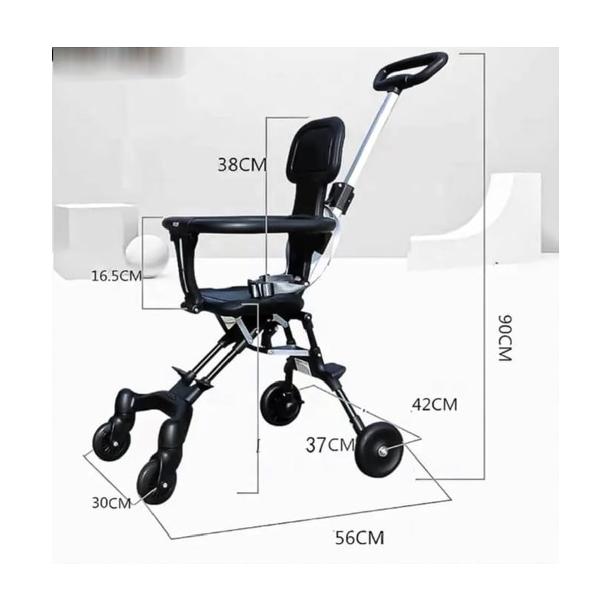 عربة أطفال محمولة قابلة للطي