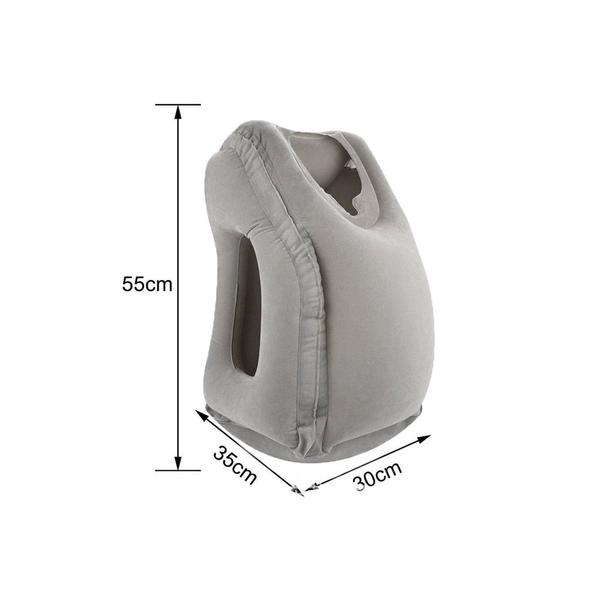 طقم حقائب بريزيدنت لوكس المكونة من 3 قطع (28/24/20 بوصة) - أزرق + وسادة سفر رمادية مجانية