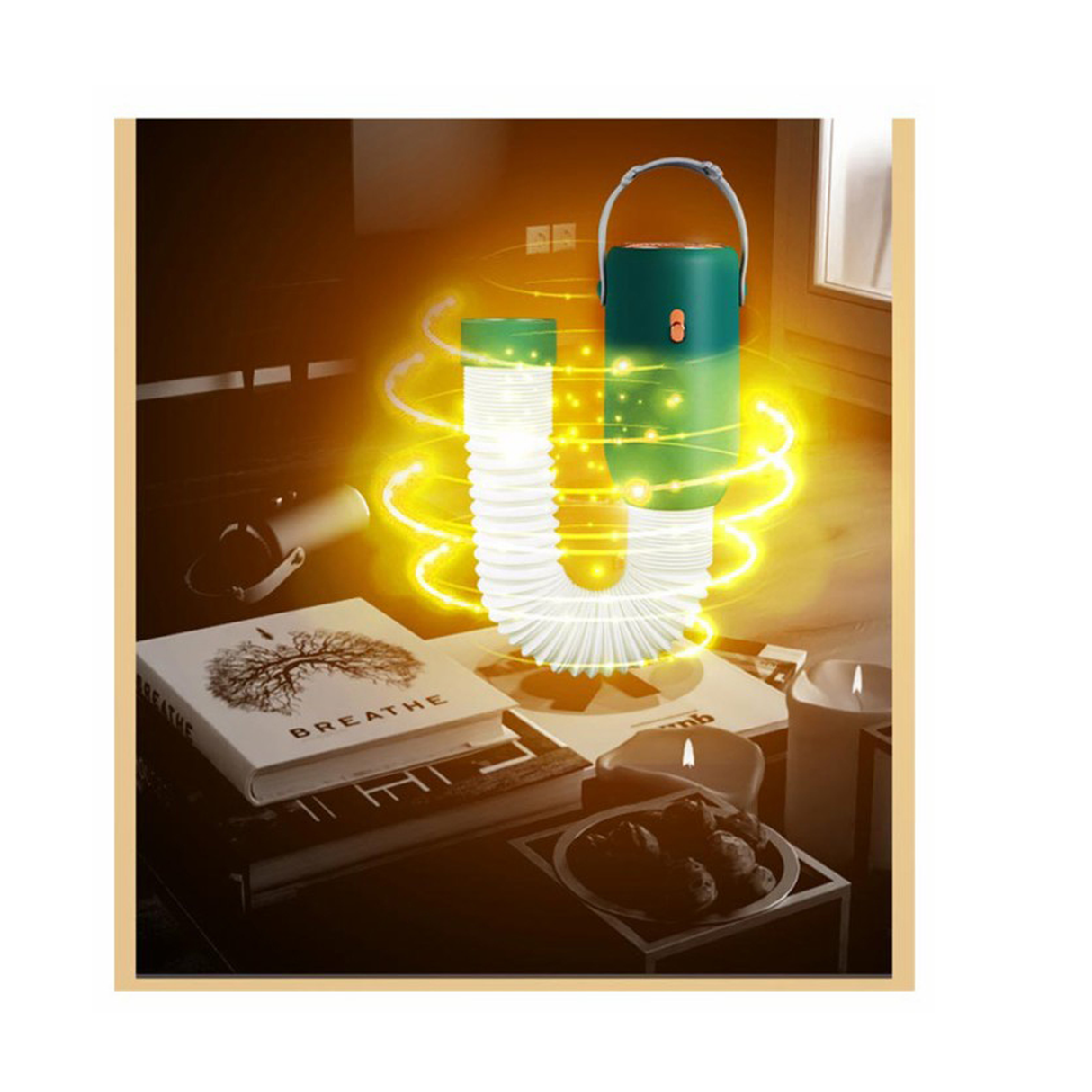 Portable Multi-Purpose Heating Dryer for Clothes & Shoes With Telescopic Hose