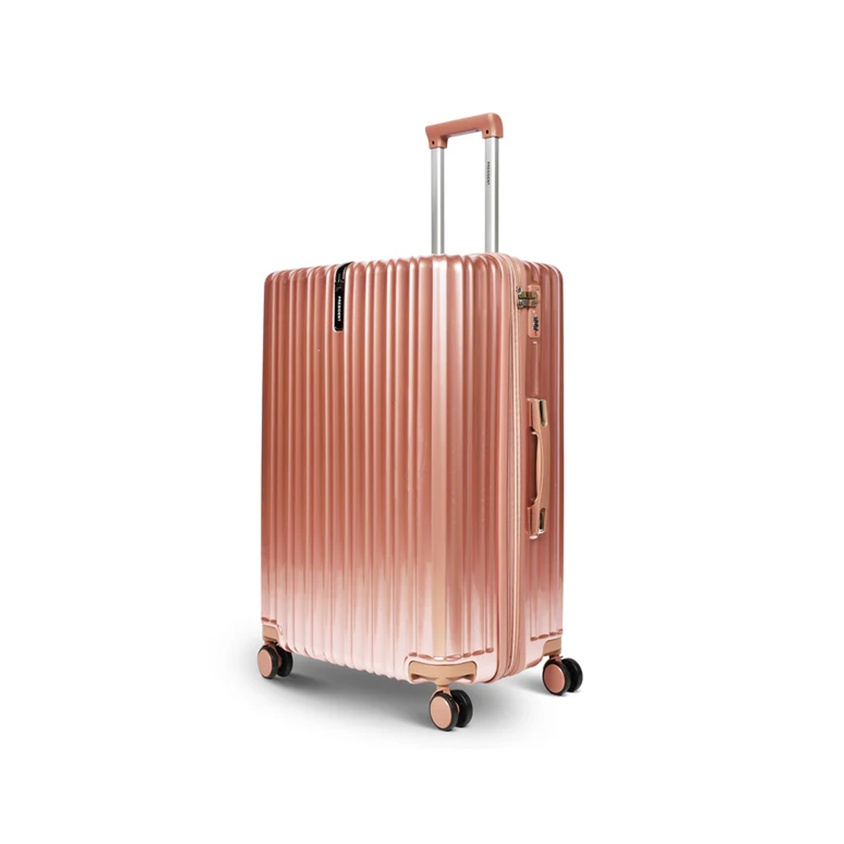 بريزيدنت طقم شنط لوكس 3 قطع (28/24/20 بوصة) - روز جولد