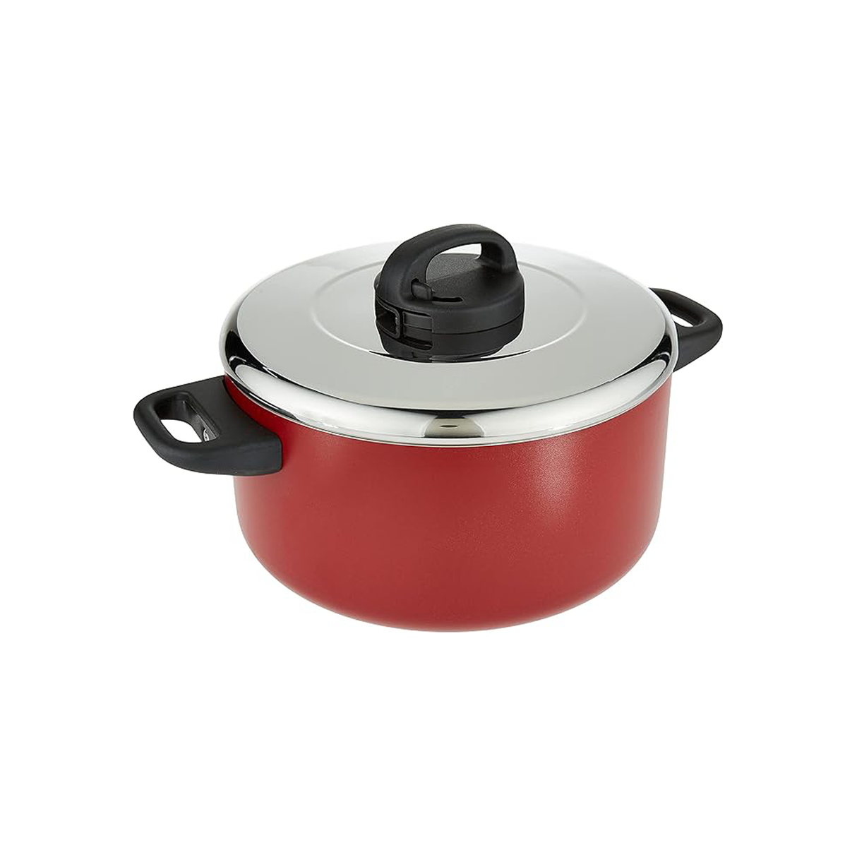 Prestige Classique Stockpot With Stainless Steel Lid - 30 Cm - Red