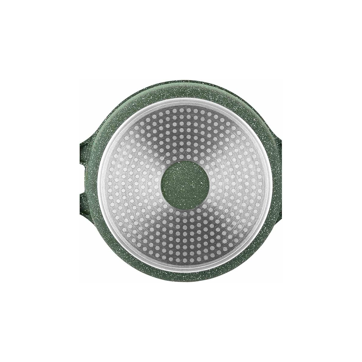 Prestige Essentials Granite Casserole With Lid - 34 Cm - Green