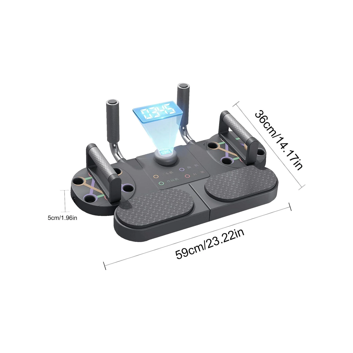 Push-up Bar-5-in-1 Multifunctional Strength Training Device