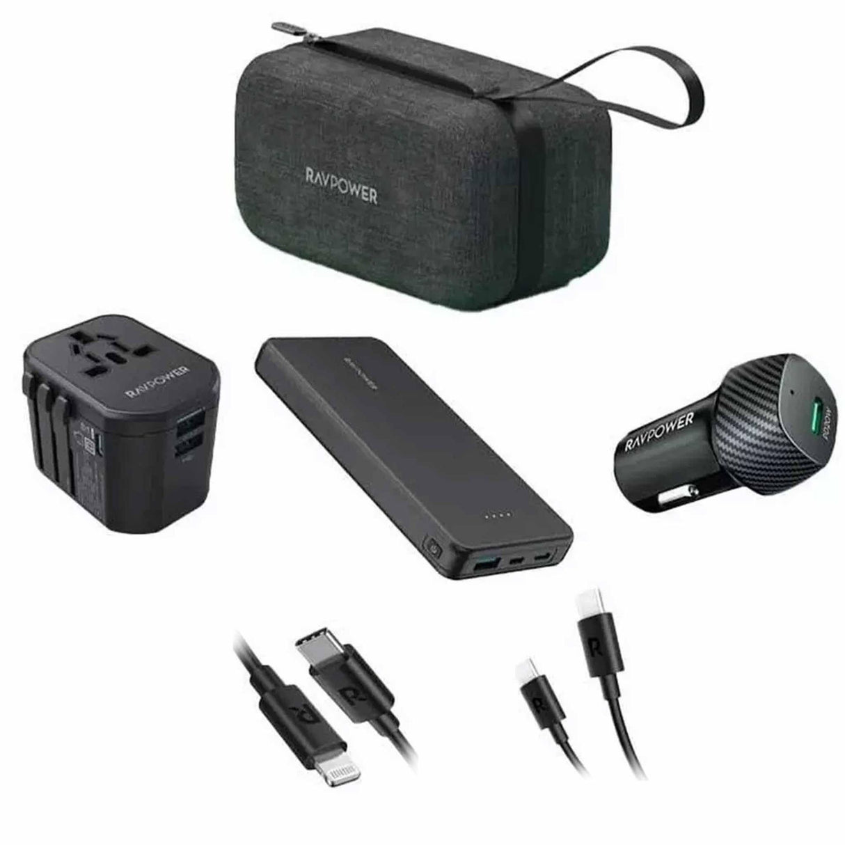 RAVPower 5 in 1 Premium Power Bank Combo - Zayoom