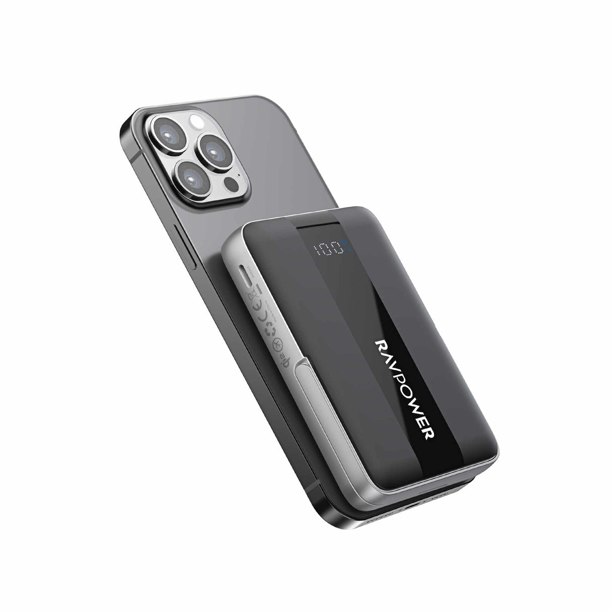 Ravpower Rp-Pb1217 Pd Pioneer 10000Mah 15W Power Bank Magnetic-Wireless