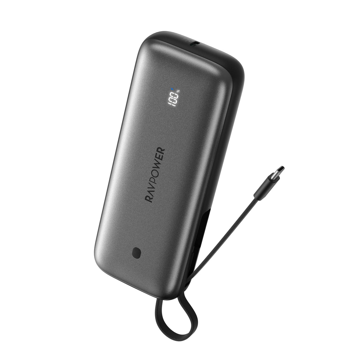 راف باور RP-PB1224 برو باور بنك بسعة 20000 مللي امبير قدرة بي دي 30 واط 3 منافذ