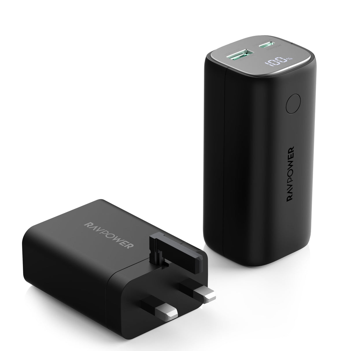 RAVPower RP-PB208 Super + PD Pioneer 10400mAh 30W Power Bank & 65W Charger Combo