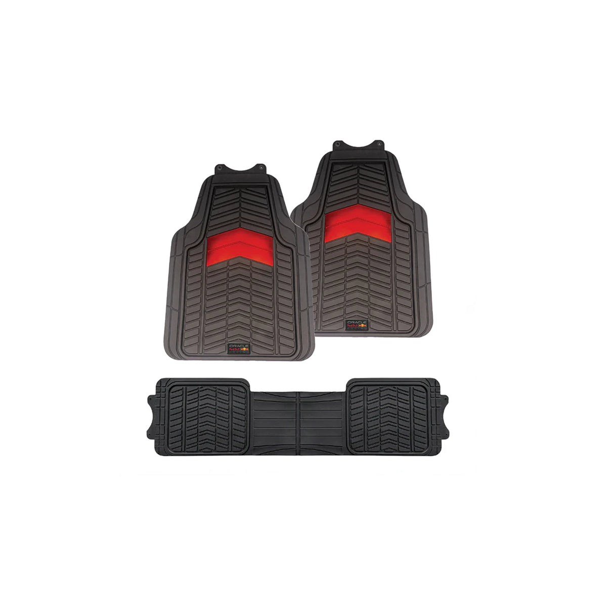 ريد بول ريسينج – طقم دواسات سيارات للظروف القاسية – 3 قطع – أسود/أحمر