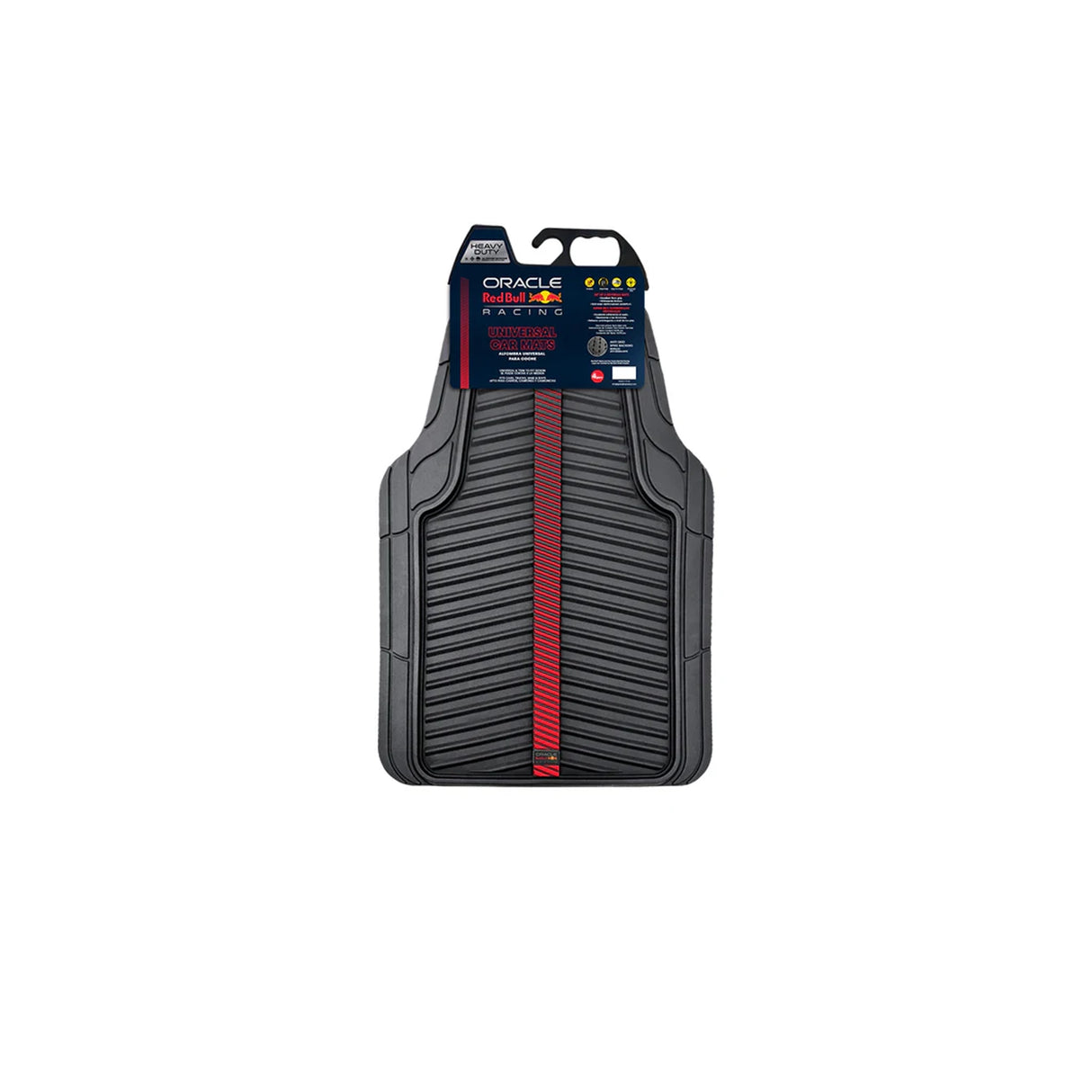 ريد بول ريسينج – طقم دواسات سيارة للظروف القاسية، 4 قطع – أسود/أحمر