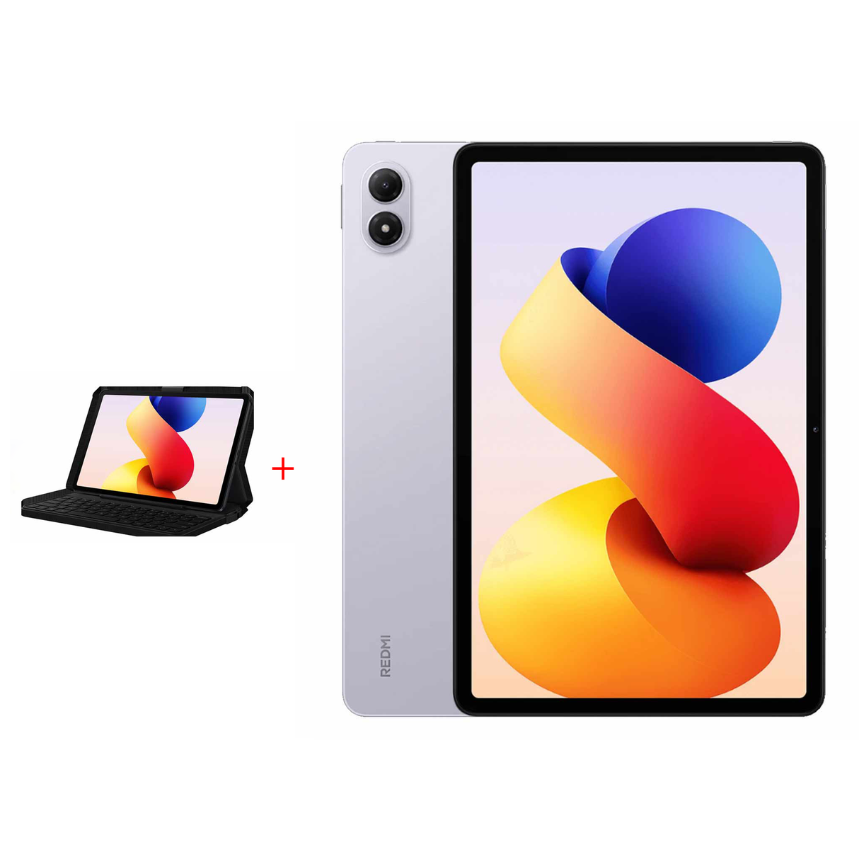 ريدمي باد 2 برو مع لوحة مفاتيح أرجوانية أرجوانية 8 جيجابايت رام 256 جيجابايت روم