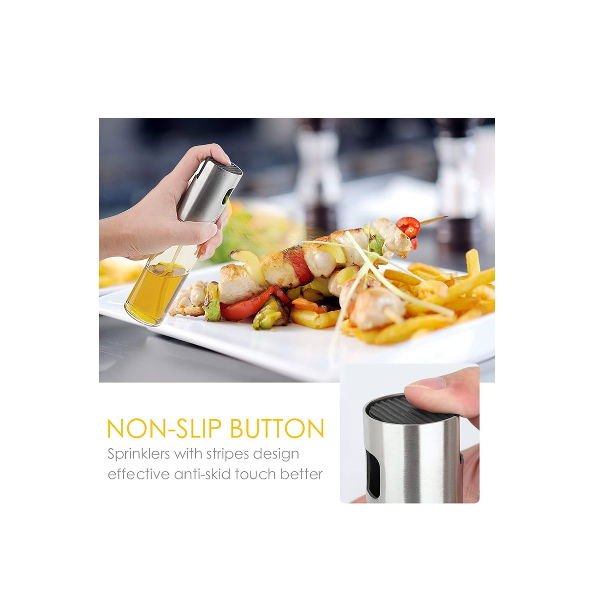 Refillable Olive Oil Spray Bottle