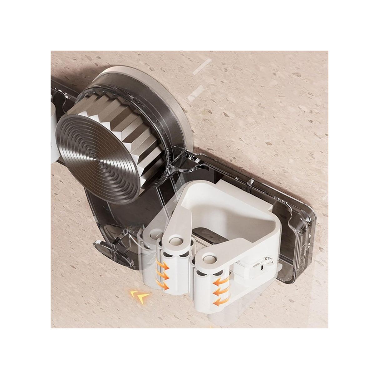 Removable Broom Holder Mop Hanger Suction Cup - MOPHOLD-FOK