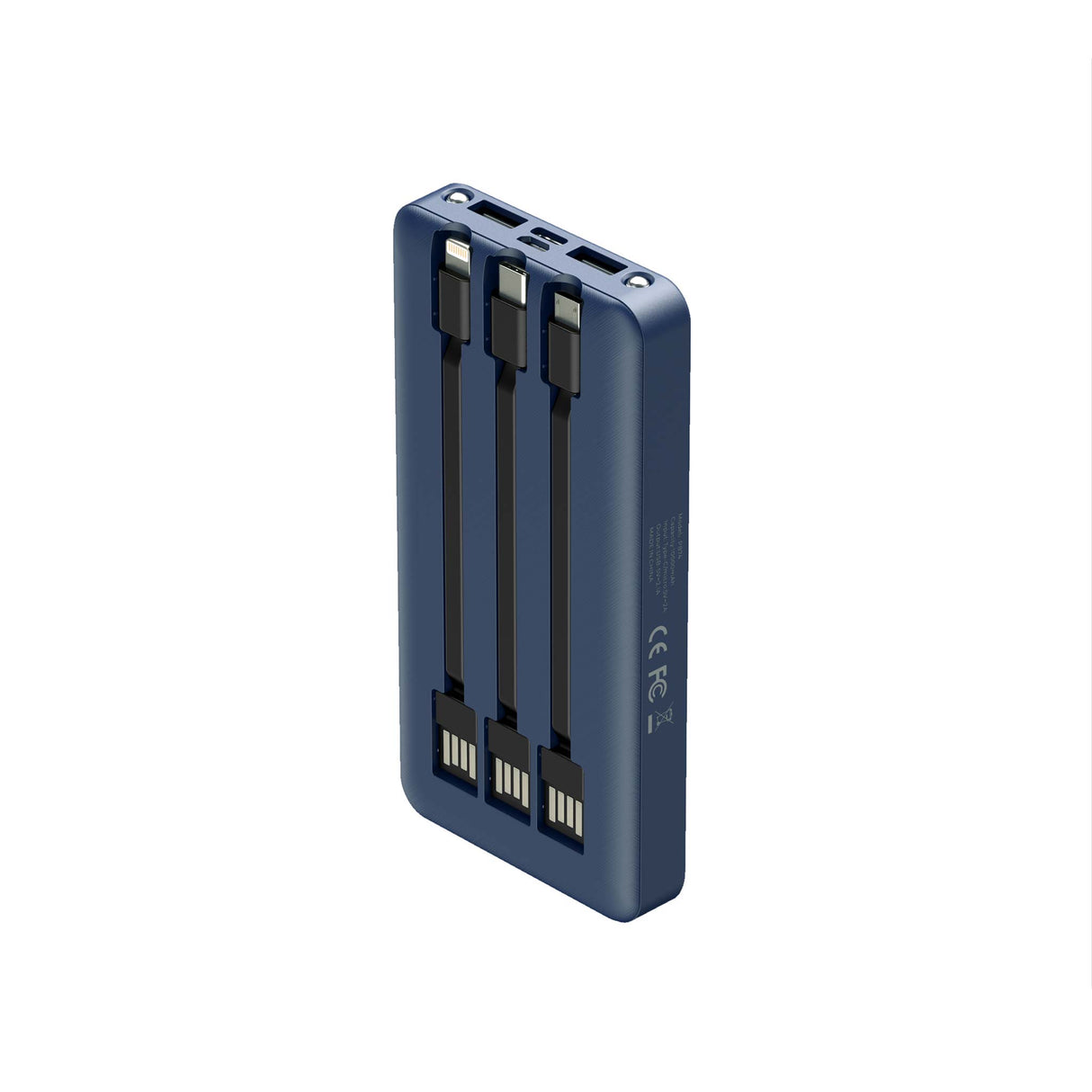 SIA PB301 10000mAh Power bank with Cable - Blue (AS-IS)