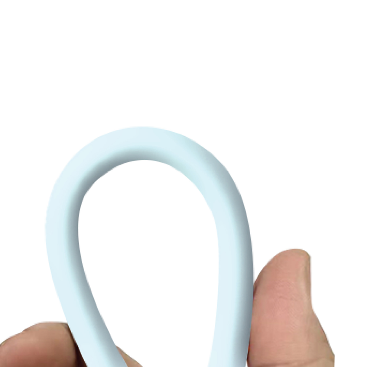 SIA Power Link Soft Rubber Type C - Type C Lanyard Cable 60W 1.2M - Light Blue - Zayoom