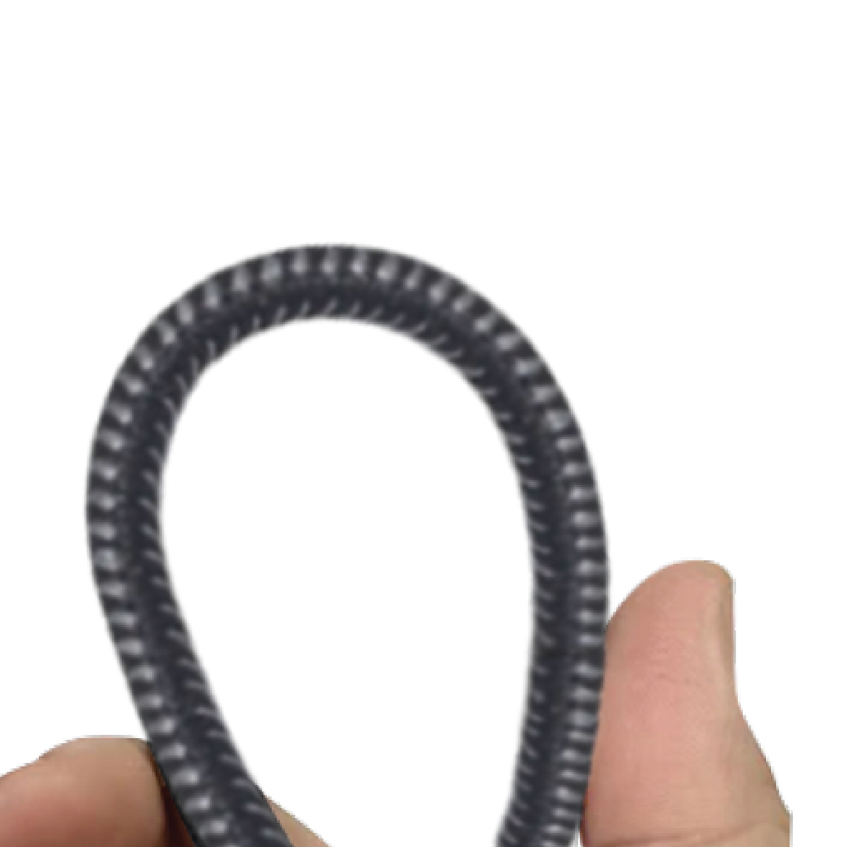 SIA power link Fabric Braided Type C - Type C Lanyard Cable 60W 1.2M - Black - Zayoom