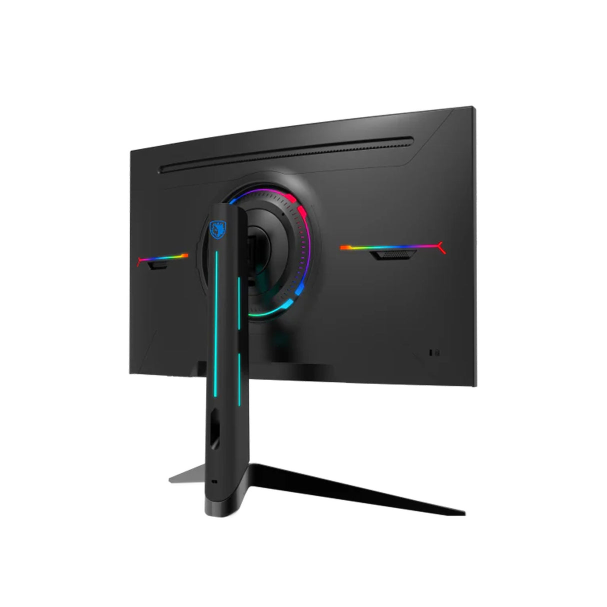 سيدس كي ال-ويل شاشة ألعاب منحنية 27 بوصة بدقة كيو اتش دي في ايه - بمعدل تحديث 180 هرتز - وزمن استجابة 1 مللي ثانية - منفذ إتش دي إم آي 2.1 - اسود