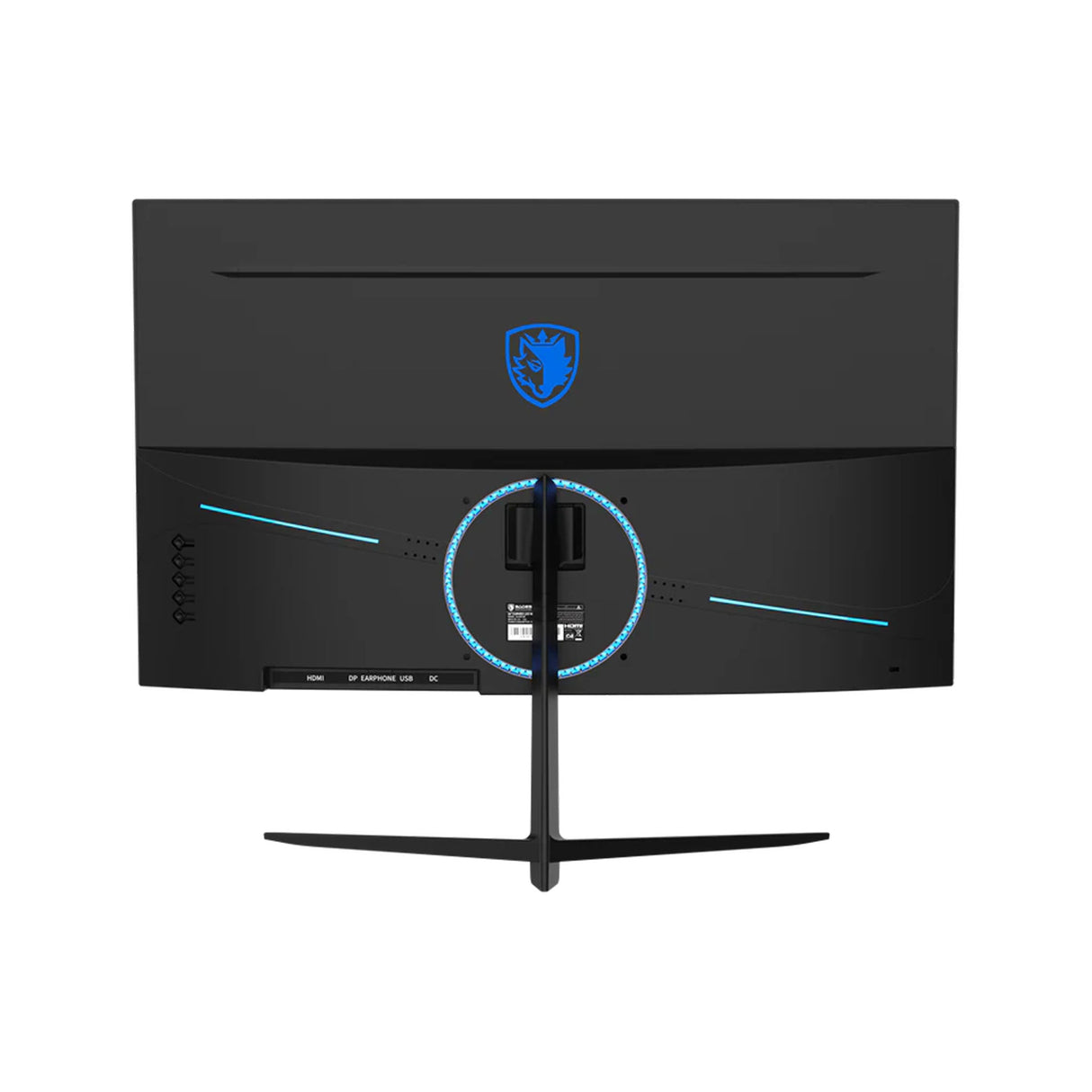 Sades NC-Pelagia 24 Inch FHD VA - 200Hz - 0.5ms - HDMI 2.1 Curved Gaming Monitor - Black