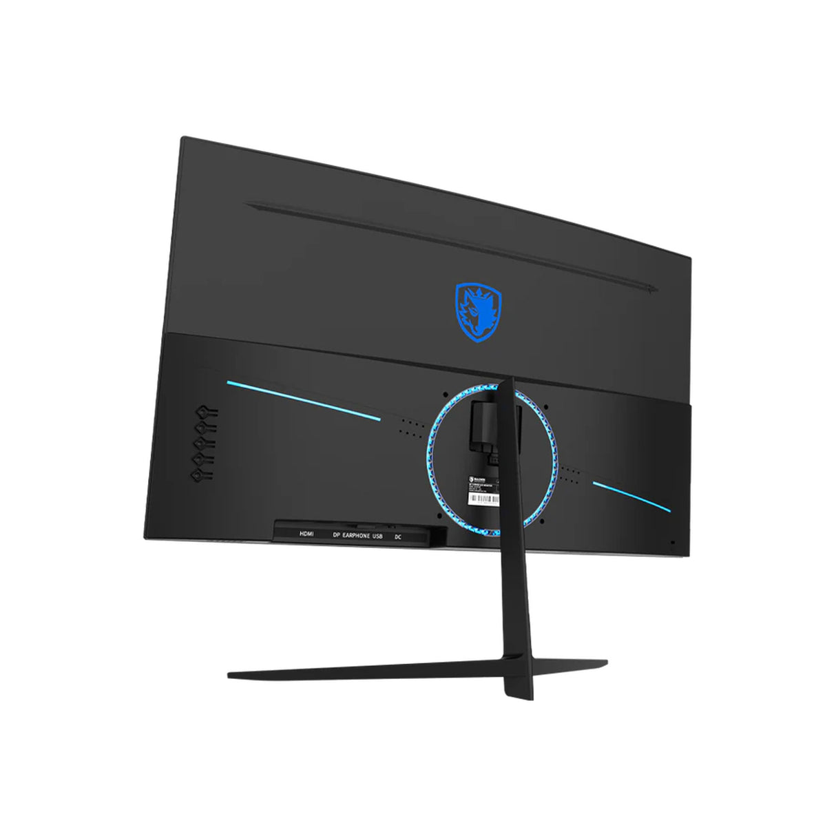 Sades NC-Pelagia 24 Inch FHD VA - 200Hz - 0.5ms - HDMI 2.1 Curved Gaming Monitor - Black