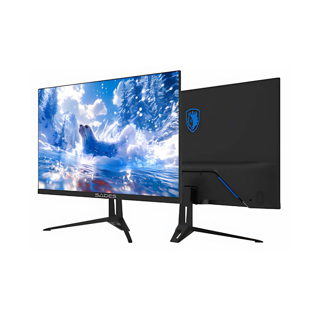 Sades ST-Seal 22 Inch FHD IPS - 120Hz - 1ms - HDMI 2.1 Gaming Monitor - Black